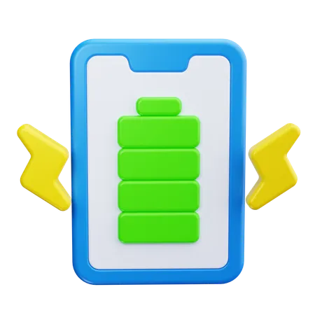 Carga movil  3D Icon