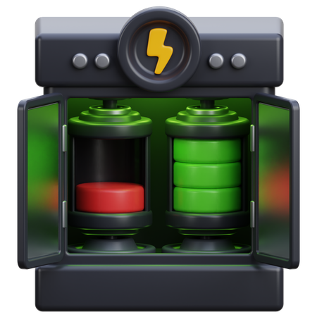 Cargador de batería  3D Icon
