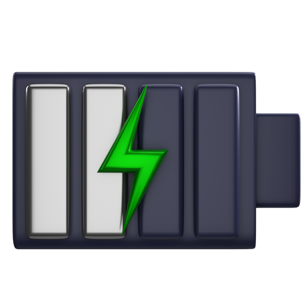 Bateria cargando  3D Icon