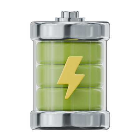 Bateria cargando  3D Icon