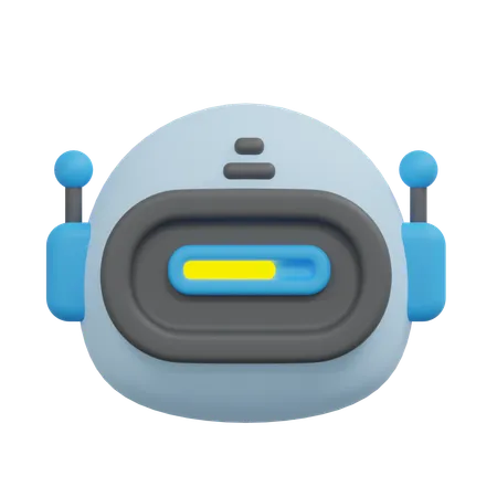 Robot de carga  3D Icon