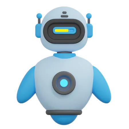 Robot de carga  3D Icon