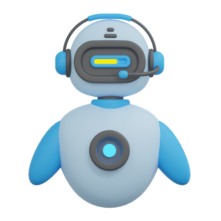 Robot de carga  3D Icon