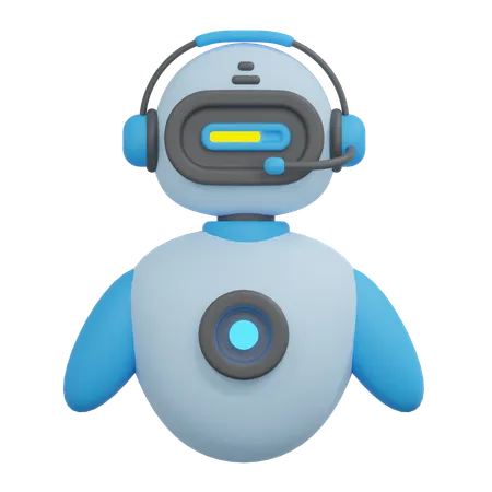 Robot de carga  3D Icon