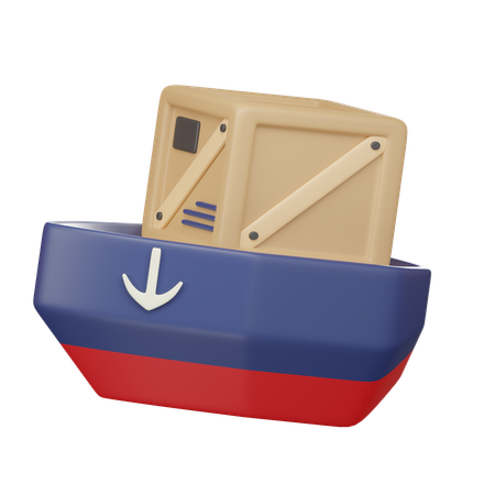 Cargo  3D Icon