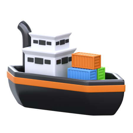 Cargo  3D Icon