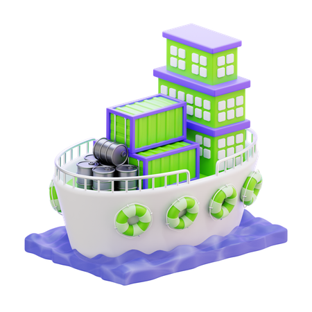 Cargo  3D Icon