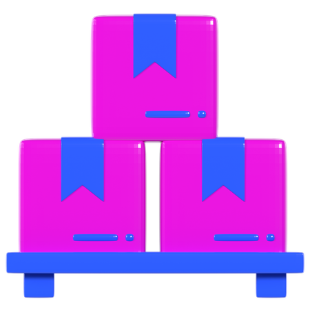 Cargo  3D Icon