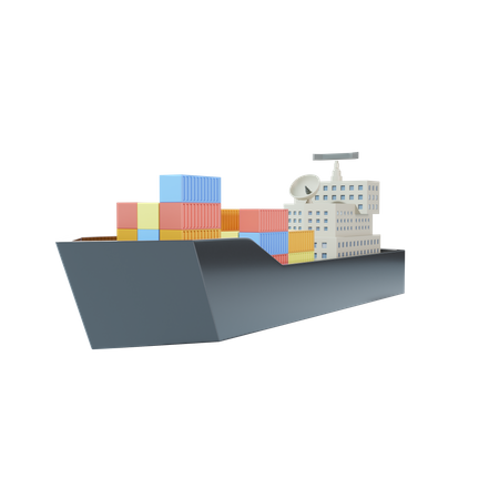 Cargo  3D Illustration