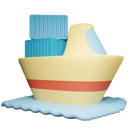 Cargo  3D Icon