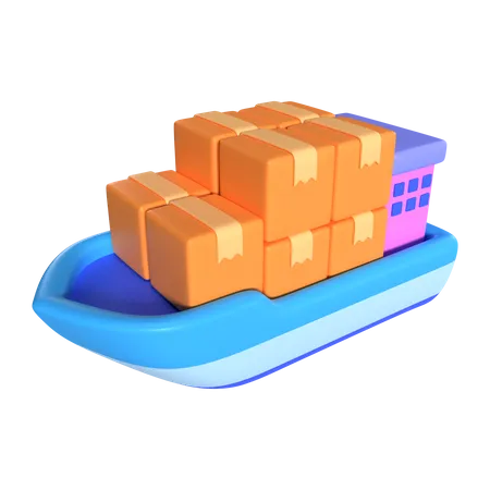 Cargo  3D Icon