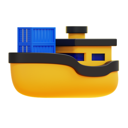 Cargo  3D Icon