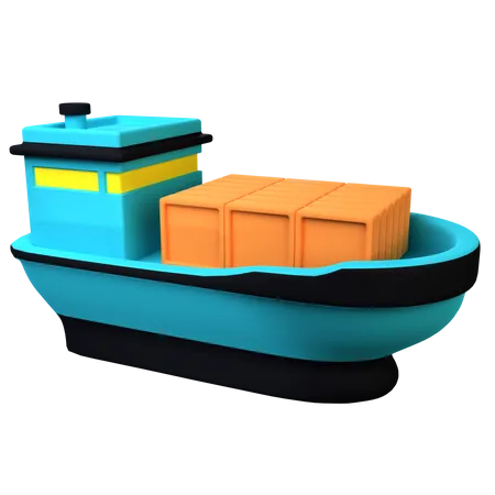 Cargo  3D Icon