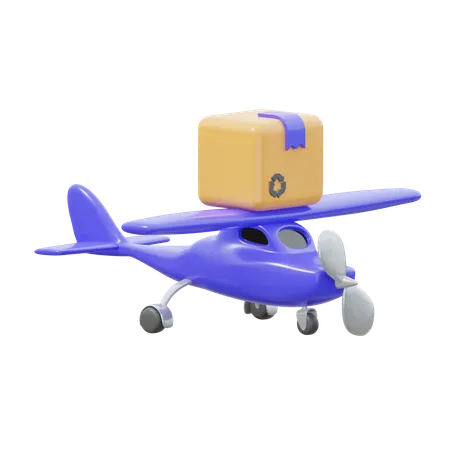 Cargo Aircraft  3D Icon