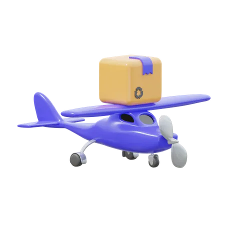 Cargo Aircraft  3D Icon