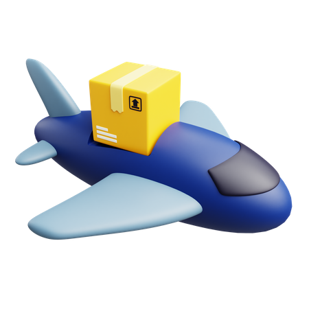 Cargo Airplane  3D Icon