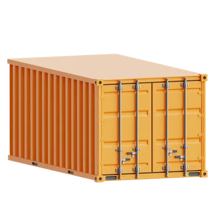 Cargo Container  3D Icon