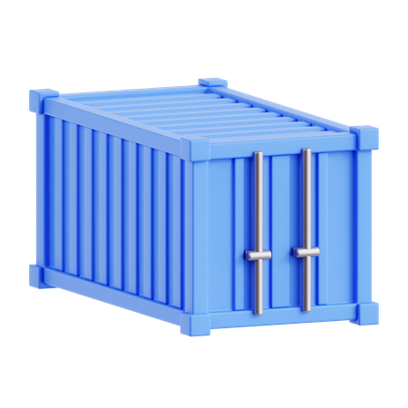 Cargo Container  3D Icon