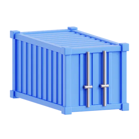 Cargo Container  3D Icon