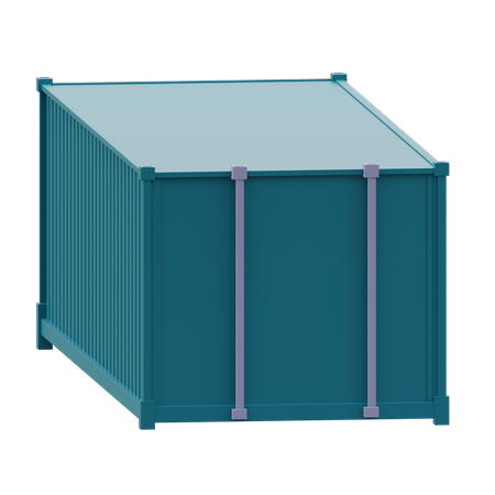 Cargo Container  3D Icon