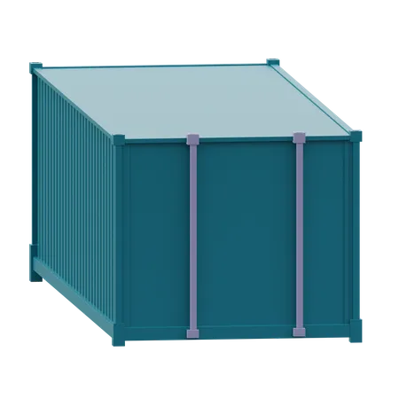 Cargo Container  3D Icon