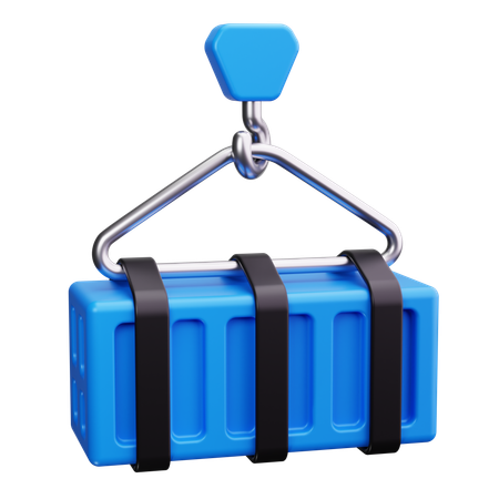 Cargo Container  3D Icon