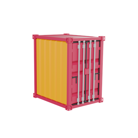 Cargo Container  3D Icon