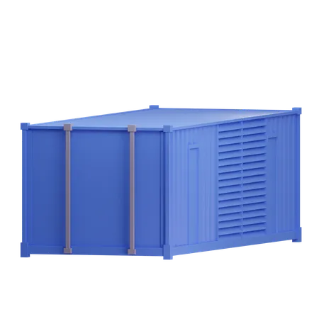 Cargo Container  3D Icon