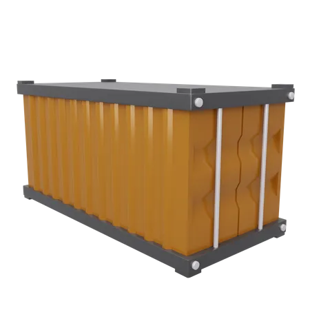 Cargo Container  3D Icon