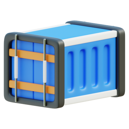 Cargo Container  3D Icon