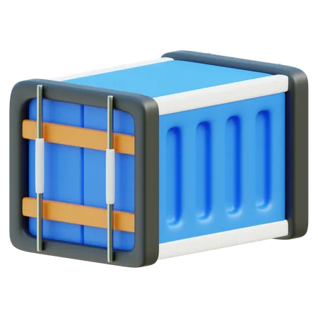 Cargo Container  3D Icon