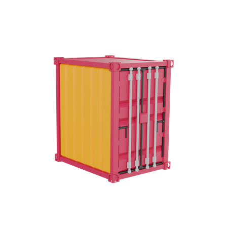 Cargo Container  3D Icon