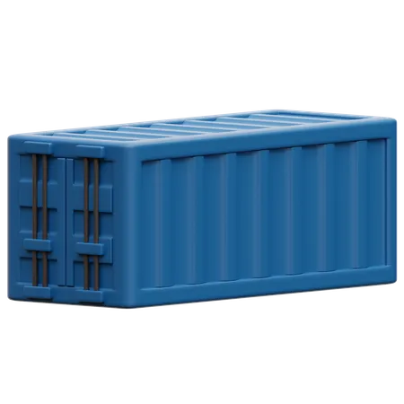 Cargo Container  3D Illustration