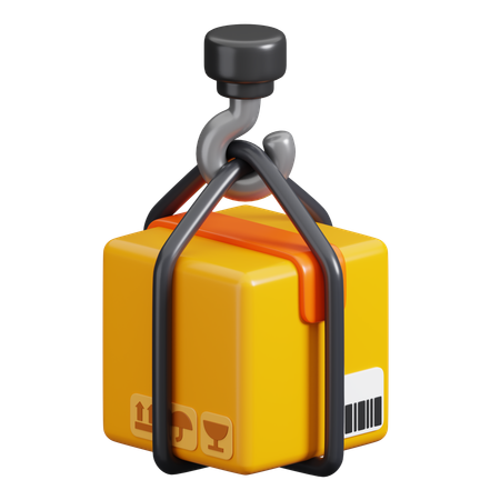 Cargo Crane  3D Icon