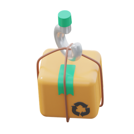 Cargo Crane  3D Icon