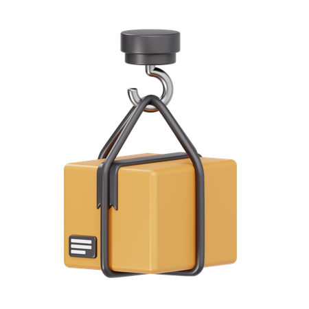 Cargo Crane  3D Icon