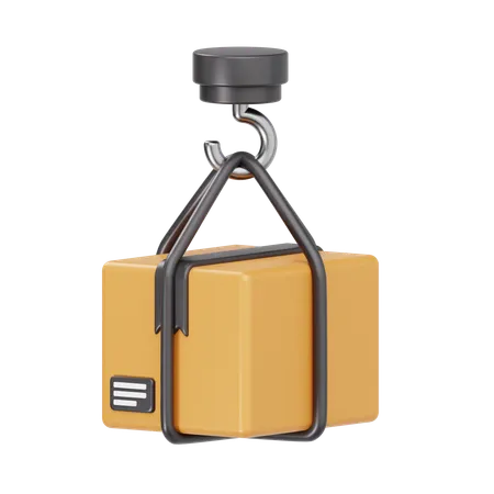 Cargo Crane  3D Icon