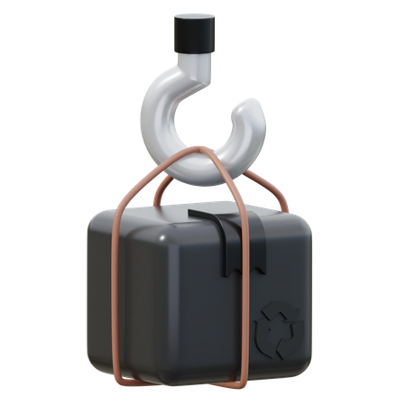 Cargo Crane  3D Icon