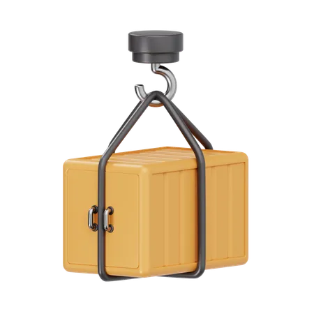 Cargo Crane  3D Icon