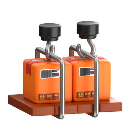 Cargo Crane  3D Icon