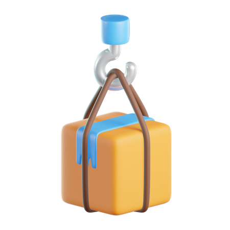 Cargo Crane  3D Icon