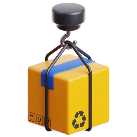 Cargo Crane  3D Icon