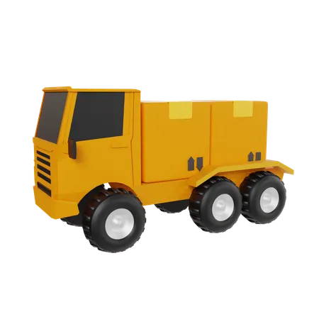 Cargo Delivery  3D Icon