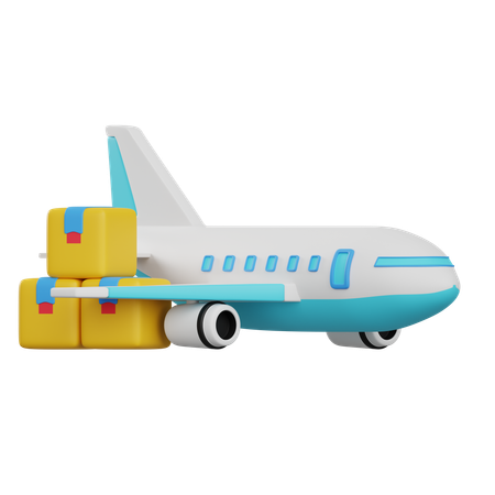 Cargo Flight  3D Icon