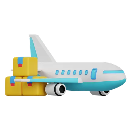 Cargo Flight  3D Icon