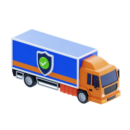 Cargo Insurance  3D Icon