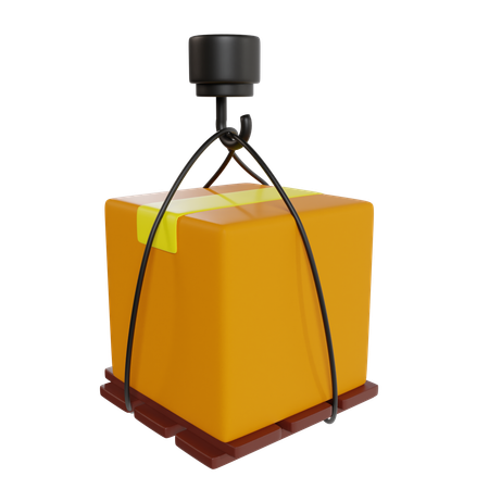 Cargo Lifting  3D Icon