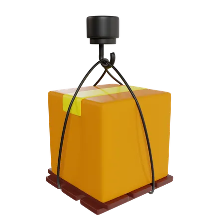 Cargo Lifting  3D Icon