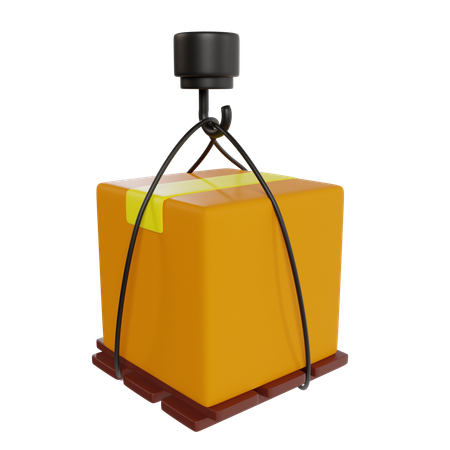 Cargo Lifting  3D Icon