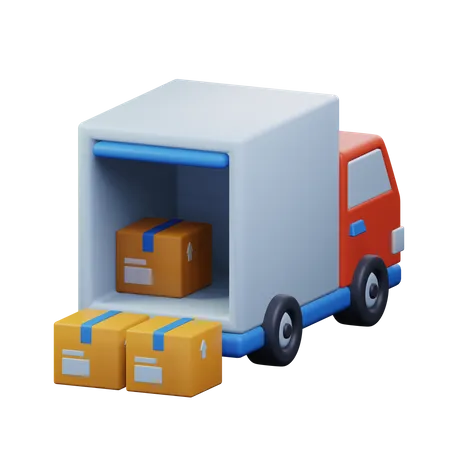 Cargo Loading  3D Icon